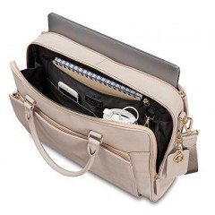 Samsonite/新秀丽 女士真皮单肩包手提包 B078GD1TNR