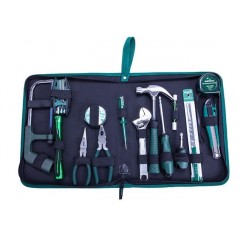 SATA/世达 五金维修多功能套装工具包27件套家用基本维修组套 06005