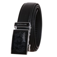 七匹狼  男士自动扣真皮皮带 男牛皮腰带 男款7A1100780