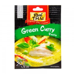 丽尔泰 泰国进口青咖喱酱（纸袋）50g/包火锅酱咖喱鸡