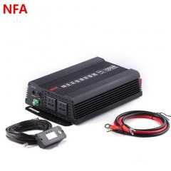 NFA/纽福克斯 纯正弦波逆变器12V/220V转换器1000W抗干扰车载升压器 7984