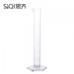 思齐 塑料量筒  塑料直型量杯 化学实验仪器耗材 教学仪器  10ml