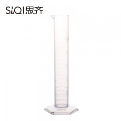 思齐 塑料量筒 直型量杯 化学实验仪器耗材 教学仪器 25ml