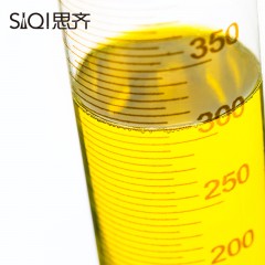 思齐 玻璃量筒 透明 清晰刻度 实验室器材量杯 高硼硅玻璃耐高温 500ml