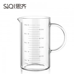 思齐 玻璃烧杯把手烧杯 高硼硅 耐高温烧杯 1000ml