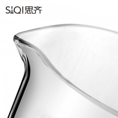 思齐 玻璃烧杯把手烧杯 高硼硅 耐高温烧杯 1000ml