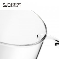 思齐 玻璃烧杯把手烧杯 高硼硅 耐高温烧杯 1000ml
