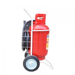 桂安 推车式干粉灭火器 35公斤推车式 工厂办公室灭火器 35KG MFTZ/ABC35