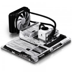 九州风神 船长120 水冷CPU散热器 分体结构一体式/FDB轴承风扇