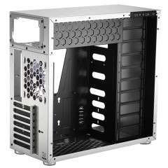 乔思伯 C4 中塔式机箱 ATX主板 1.5MM厚钢板箱体双侧玻璃