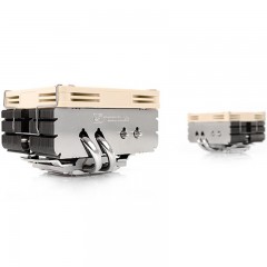 猫头鹰 9CM薄扇4热管 下吹CPU散热器 PWM温控 NH-L9x65