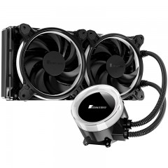 乔思伯 TW2-240/240彩色一体式水冷散热器256色自动变换  TW2-240