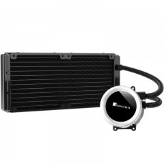 乔思伯 TW2-240/240彩色一体式水冷散热器256色自动变换  TW2-240