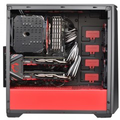 追风者 416PTG钢化玻璃水冷电脑机箱 台式机 RGB灯主机箱 PH-EC416PTG