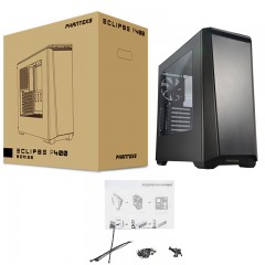 追风者 416PRGB水冷机箱 台式机电脑主机箱外壳温控静音 PH-EC416P