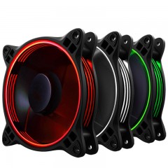 乔思伯 风扇RGB套装变色12CM发光风扇支持调速256调色 FR-331