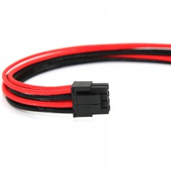 国产 CPU附助供电 8Pin延长线 CPU 8pin转8pin电源线 红黑单根 40CM