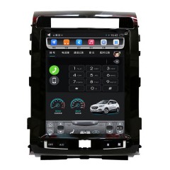 国产  老兰德酷路泽 竖屏大屏宽屏 导航仪 12.1寸