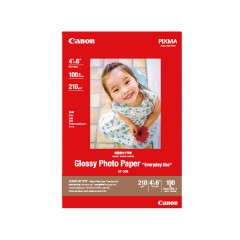 佳能 原装GP-508相纸A4/6寸/4R/4X6/A6喷墨打印机光面6寸照片纸