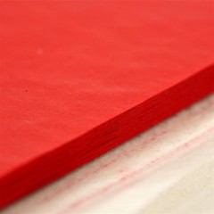 上海牌 211 复写纸 A4双面红色复写纸 22*34cm 100张/盒