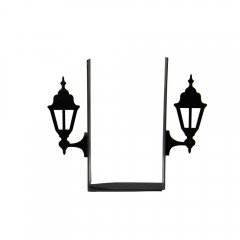 KALA 书立路灯创意学生书夹可爱简约书靠动漫书挡书板桌面办公书立