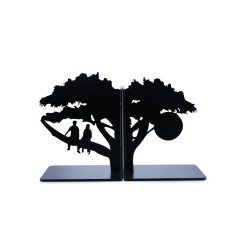 KALA 书立支架创意怦然心动书靠学生书挡书板桌面办公简约铁艺伸缩书夹