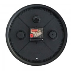 国产 10英寸创意挂钟欧式简约时钟卧室客厅静音钟表美式复古圆形石英钟