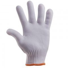 新越昌晖 劳保手套加厚耐磨 白线手套防护手套 高密度工地工作手套 男女/12副B11410