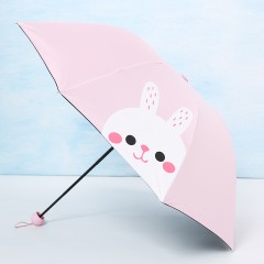 国产 三折伞晴雨两用防晒防紫外线 小清新雨伞