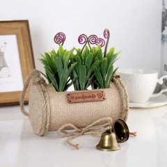 国产 小清新家居装饰品摆件仿真花套装花篮挂墙上壁饰田园假花整体花艺