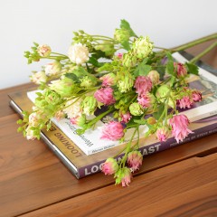 国产 O2 仿真花假花小野花单支绢花插花室内装饰客厅摆设餐桌花艺