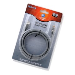 Choseal/秋叶原 Q567超五类网线 成品双绞线双屏蔽高速网络线纯铜