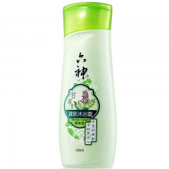 六神 甘草精华健肤沐浴露450ml清爽型中草药健肤沐浴乳