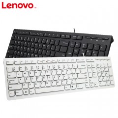 联想 巧克力键盘超薄游戏键盘有线台式机笔记本防水外接键盘K5819
