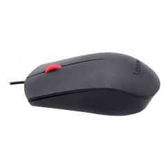 联想 有线鼠标台式机笔记本办公通用红点USB大鼠标 EMS-537A