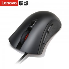 联想 有线光学游戏鼠标 台式LOL可编程黑将定制竞技鼠标 ThinkM500