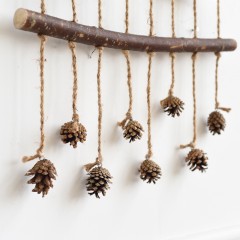 国产 北欧创意麻绳夹子相片照片墙餐厅客厅民宿舍墙面装饰品文艺壁饰挂