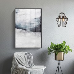 国产 若素北欧客厅风格抽象三联画时尚大气沙发背景墙挂画高档轻奢壁画