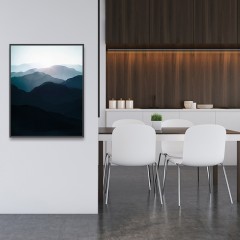 国产 北欧电表箱装饰画小清新简约配电箱弱电箱竖款开关盒遮挡挂画简欧