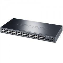 TP-LINK 48千兆网口+4个千兆SFP全千兆三层网管交换机 TL-SG5452
