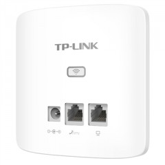 TP-LINK TL-AP300I-DC薄款 300兆酒店宾馆面板AP入墙式面板ap