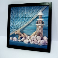 国产 地中海餐厅装饰画北欧简约客厅背景墙壁画儿童房男孩卧室床头挂画