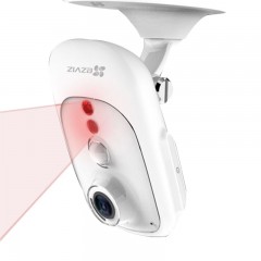 海康威视 萤石摄像机 400万高清无线手机监控报警自动电池 C1S