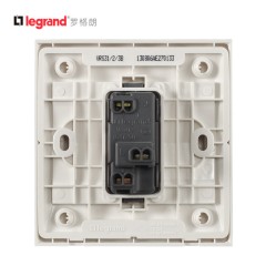 罗格朗 墙壁开关插座面板86型美仑山单开双控 一开双控开关