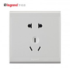 罗格朗 尚韵A7二三插五孔插座开关面板家用86型5孔墙壁电源暗装