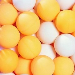 国产 第五代超级乒皇原超级教练乒乓球发球机专用训练球50个装乒乓