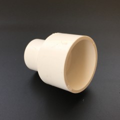国产 给水管PVC直接异径直接变径直通PVC管胶粘管管配件接头20-90