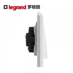 罗格朗 开关插座面板86型K5 三开单控三联单控墙壁开关面板