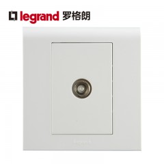 罗格朗 有线电视插座面板闭路插座有线插座 电视机插座面板86型 K5/31VTV75