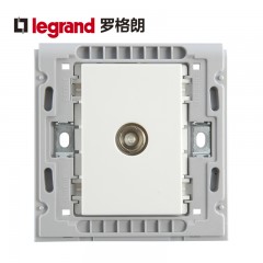 罗格朗 有线电视插座面板闭路插座有线插座 电视机插座面板86型 K5/31VTV75